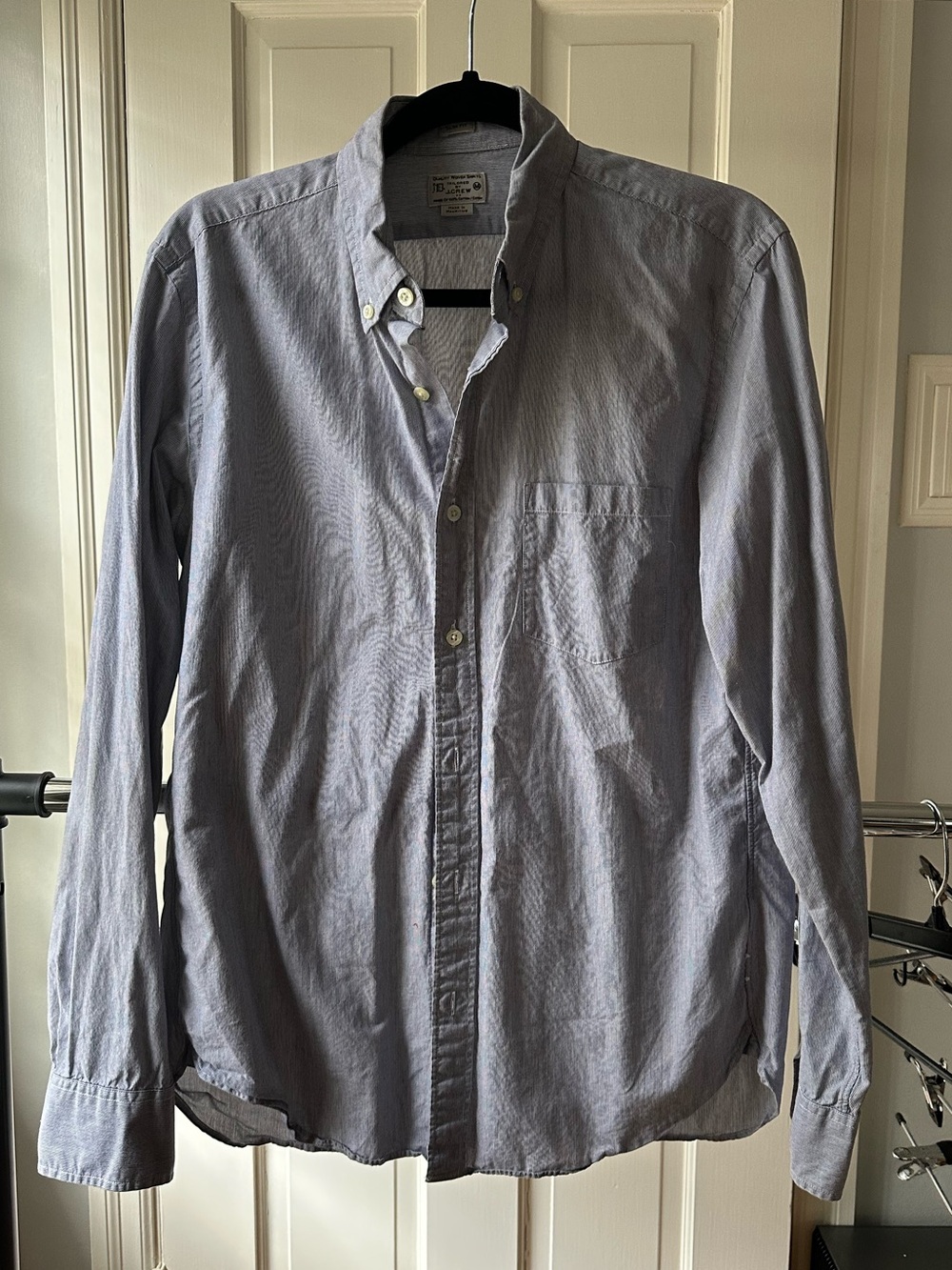 J. Crew Skinny Fit Button-Down Cotton Shirt